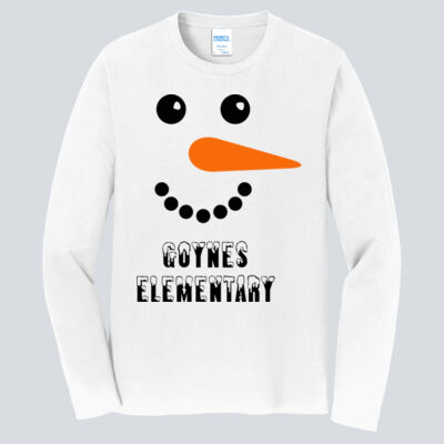 Adult Long Sleeve Shirt - Winter Holidays - Snowman Thumbnail