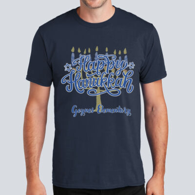 Adult T-Shirt - Winter Holidays - Happy Hanukkah Thumbnail