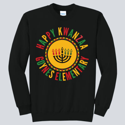 Adult Crewneck - Winter Holidays - Happy Kwanzaa Thumbnail